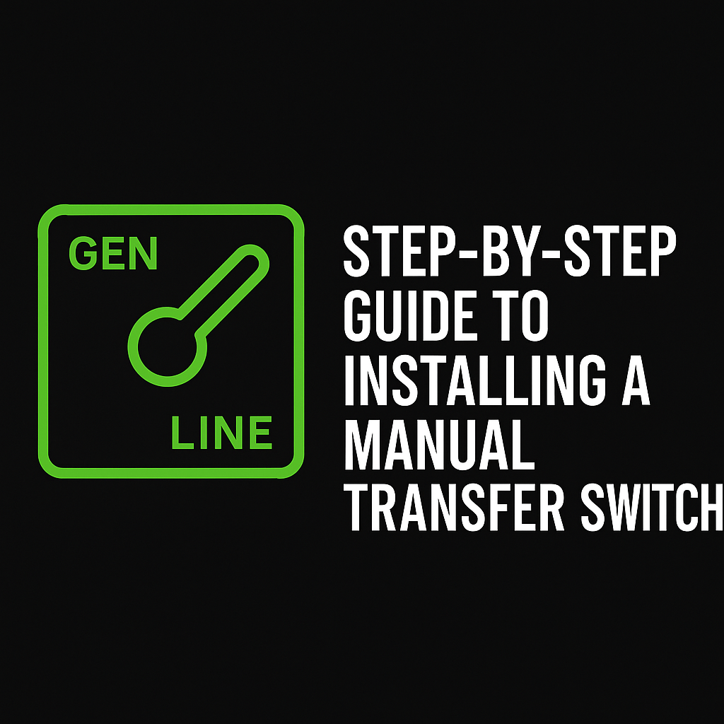 generator transfer switch installation